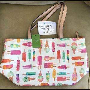 Kate Spade Ice Cream Francis - Flavor of the Month Large Tote